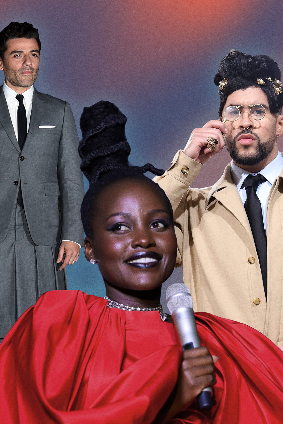 Oscar Isaac, Lupita Nyong'o, and Bad Bunny in the 10 Best Fashion Moments of 2022