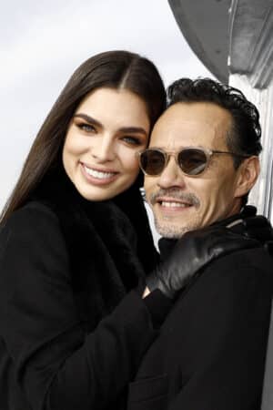 NEW YORK, NEW YORK - DECEMBER 05: Nadia Ferreira and Marc Anthony visit the Empire State Building on December 05, 2022 in New York City. (Photo by John Lamparski/Getty Images for Empire State Realty Trust)