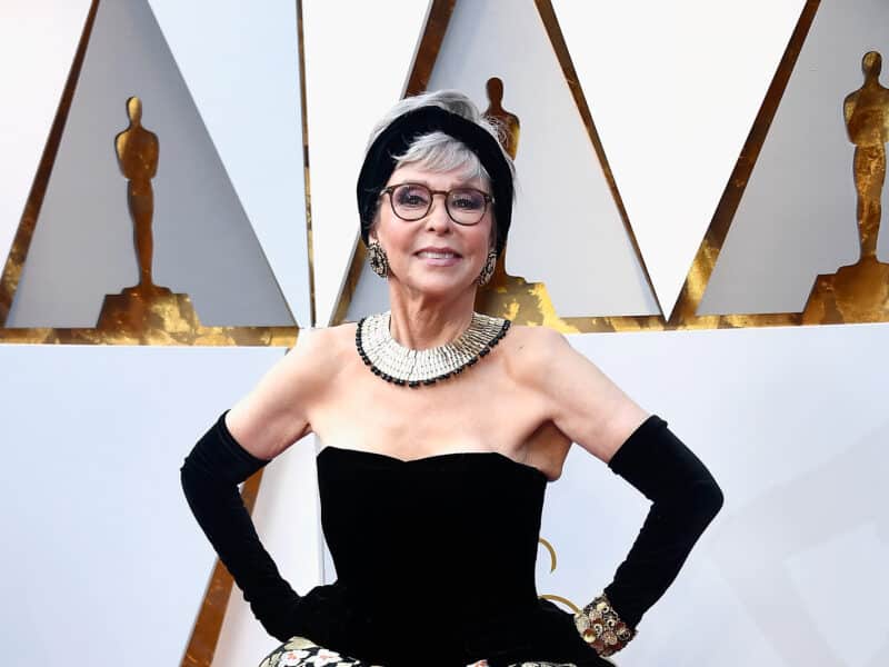 HOLLYWOOD, CA - MARCH 04: Rita Moreno attends the 90th Annual Academy Awards at Hollywood & Highland Center on March 4, 2018 in Hollywood, California. (Photo by Frazer Harrison/Getty Images)