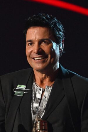 CORAL GABLES, FLORIDA - SEPTEMBER 29: Chayanne accepts the Icon Award onstage during the 2022 Billboard Latin Music Awards at Watsco Center on September 29, 2022 in Coral Gables, Florida. (Photo by Jason Koerner/Getty Images)