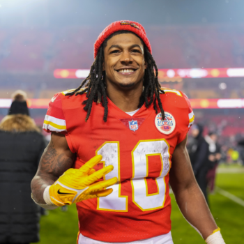 Chiefs’ return to Isaiah Pacheco rejoices with his girlfriend on the ...