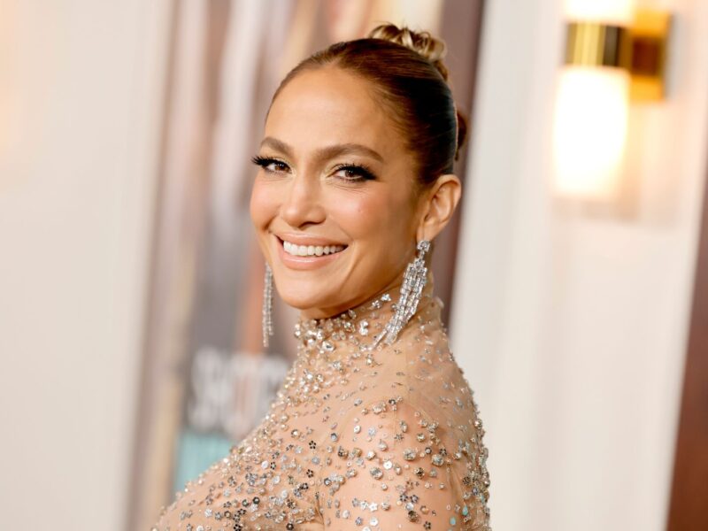 HOLLYWOOD, CALIFORNIA - JANUARY 18: Jennifer Lopez attends the Los Angeles premiere of Prime Video's 