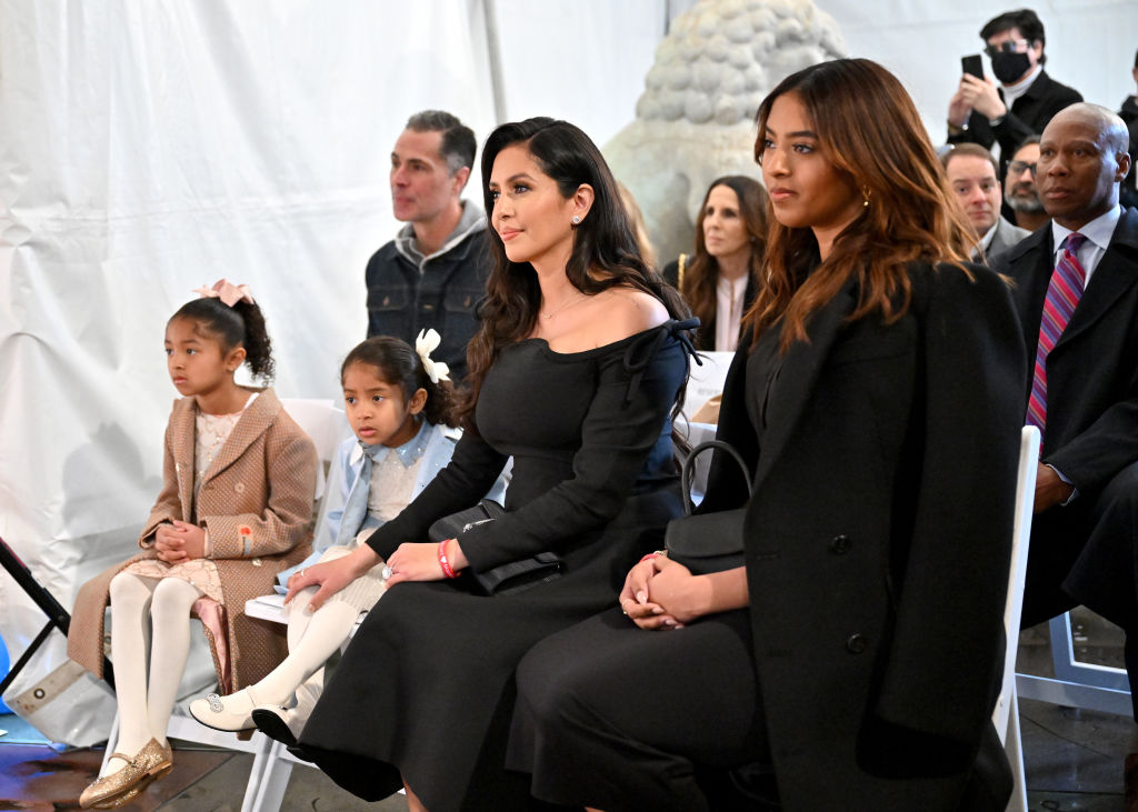 Natalia Bryant Speaks During Ceremony For Dad Kobe Bryant