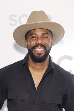 SAVANNAH, GEORGIA - OCTOBER 28: Colman Domingo poses backstage at the 25th SCAD Savannah Film Festival on October 28, 2022 in Savannah, Georgia. (Photo by Cindy Ord/Getty Images for SCAD)