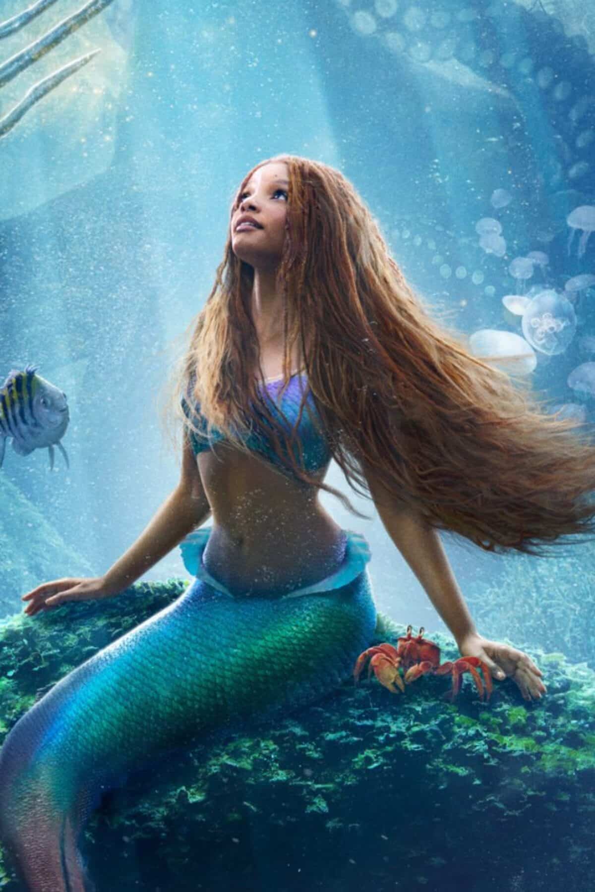 Halle Bailey in Disney's The Little Mermaid