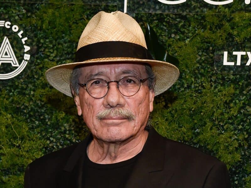 HOLLYWOOD, CALIFORNIA - OCTOBER 03: Edward James Olmos attends Amazon Studies and Latin Film Institute event celebrating Latino heritage & culture at NeueHouse Hollywood on October 03, 2022 in Hollywood, California. (Photo by Rodin Eckenroth/Getty Images)
