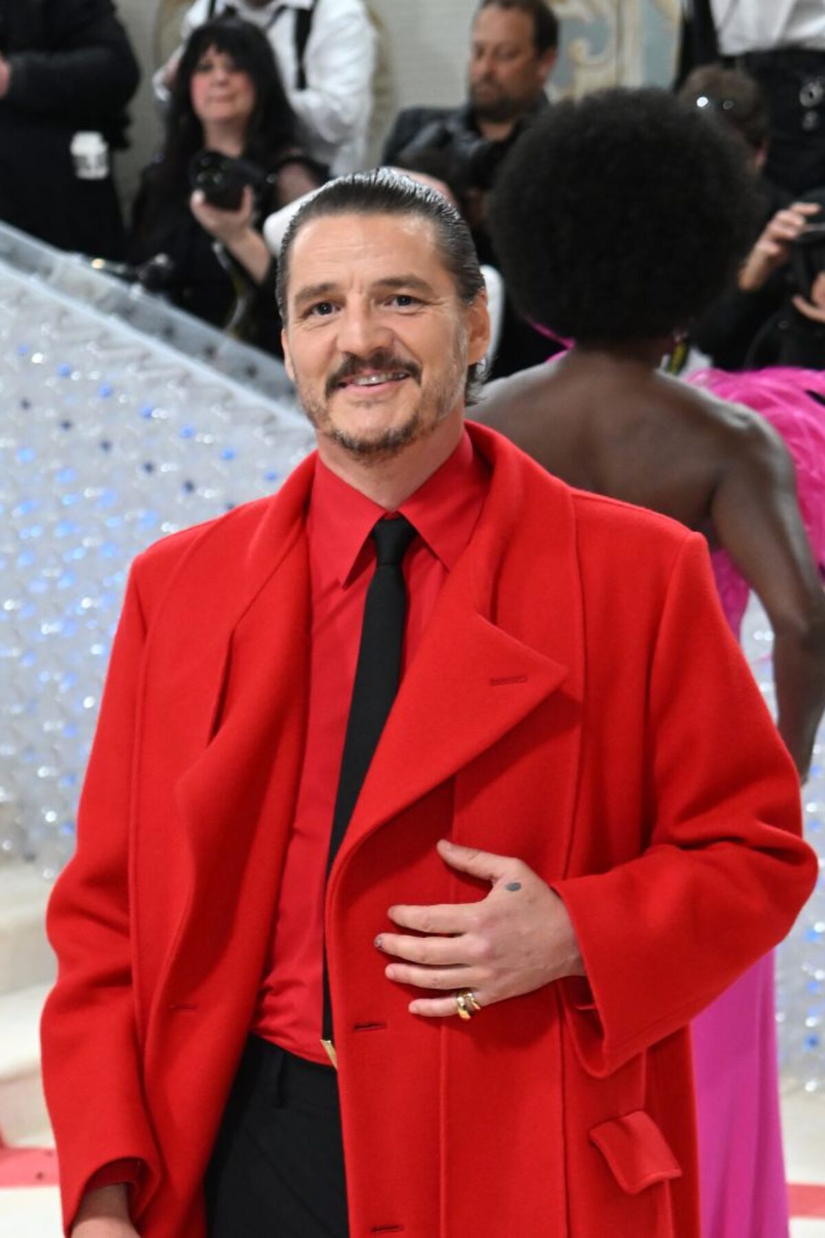 NEW YORK, NEW YORK - MAY 01: Pedro Pascal attends The 2023 Met Gala Celebrating 