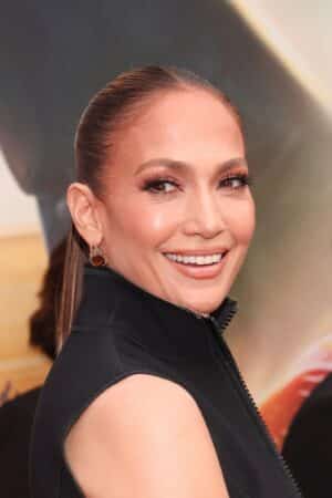 Jennifer Lopez at the premiere of "The Flash" held at TCL Chinese Theatre IMAX on June 12, 2023 in Los Angeles, California. (Photo by Christopher Polk/Variety via Getty Images)