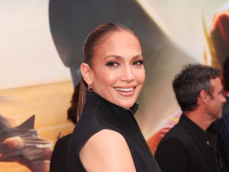 Jennifer Lopez at the premiere of 