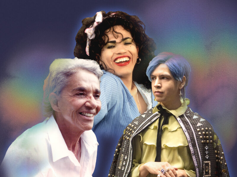 Chavela, John Leguizamo as Chi-Chi Rodriguez, and Julio Torres as Andrés in our LGBTQ movies and TV show list