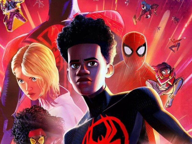 Miles Morales in Spider-Man: Across the Spider-Verse poster_Spanish-language
