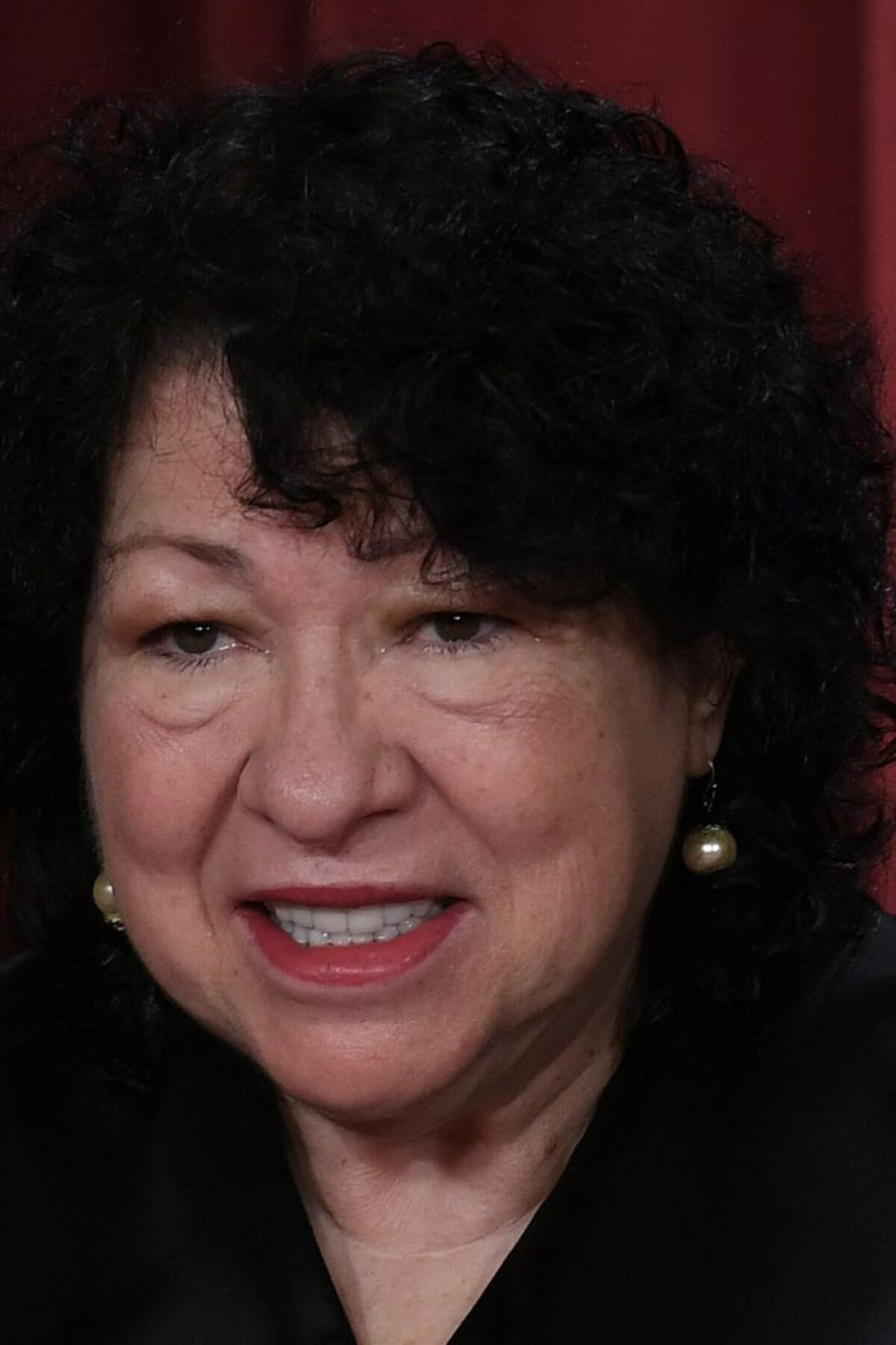 Associate US Supreme Court Justice Sonia Sotomayor poses for the official photo at the Supreme Court in Washington, DC on October 7, 2022. (Photo by OLIVIER DOULIERY / AFP) (Photo by OLIVIER DOULIERY/AFP via Getty Images)
