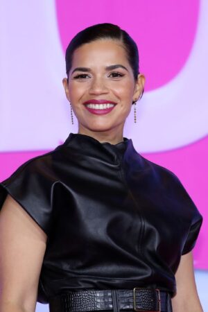 SEOUL, SOUTH KOREA - JULY 03: Actress America Ferrera attends a press conference for "Barbie" on July 03, 2023 in Seoul, South Korea. (Photo by Han Myung-Gu/WireImage)