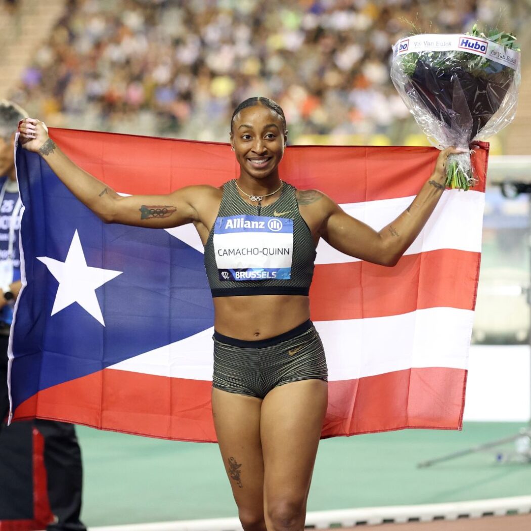 AfroLatina Gold Medalist Jasmine CamachoQuinn Secures 2024 Olympics Spot