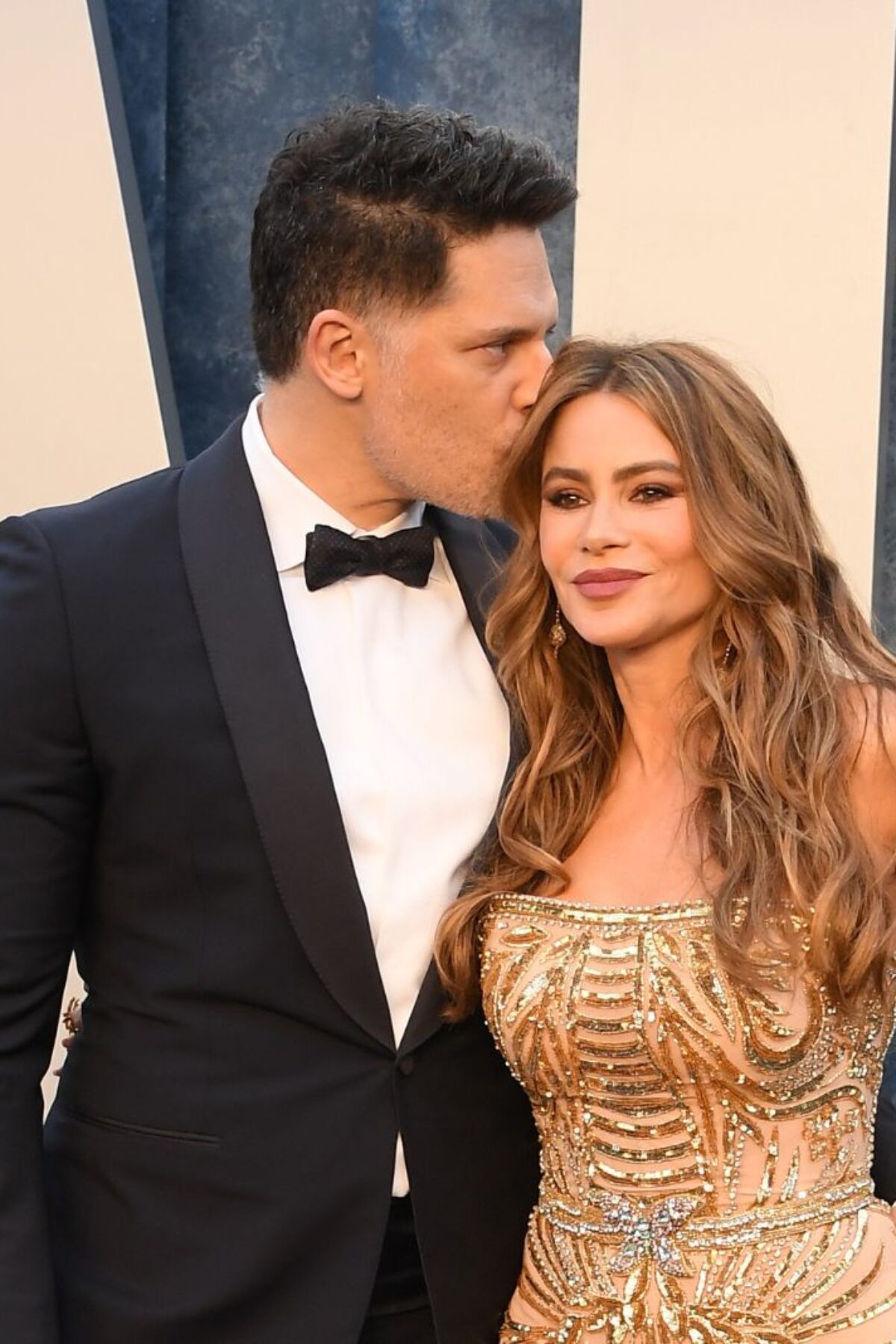 BEVERLY HILLS, CALIFORNIA - MARCH 12: 2023 Sofía Vergara, Joe Manganiello arrives at the Vanity Fair Oscar Party Hosted By Radhika Jones at Wallis Annenberg Center for the Performing Arts on March 12, 2023 in Beverly Hills, California. (Photo by Steve Granitz/FilmMagic)