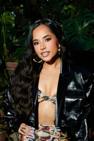 WEST HOLLYWOOD, CALIFORNIA - JUNE 28: Becky G attends Gonza Proudly Celebrates the Announcement of Becky G as the Creative Director of Gonza at The West Hollywood EDITION on June 28, 2023 in West Hollywood, California. (Photo by Presley Ann/Getty Images for Gonza)