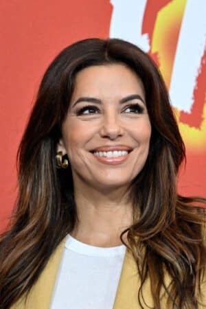 US director, producer and actress Eva Longoria poses during a photocall for the presentation of the Disney film 'Flamin' hot' in Madrid on July 4, 2023. The movie tells the story of Richard Montanez, a janitor at Frito-Lay who claimed to have created the recipe for Flamin' Hot Cheetos, which turned the snack into a global phenomenon. (Photo by JAVIER SORIANO / AFP) (Photo by JAVIER SORIANO/AFP via Getty Images)