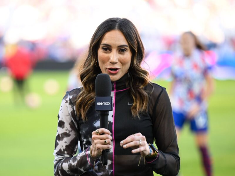 Missouri , United States - 11 April 2023; Melissa Ortiz before the women's international friendly match between USA and Republic of Ireland at CITYPARK in St Louis, Missouri, USA. (Photo By Stephen McCarthy/Sportsfile via Getty Images)