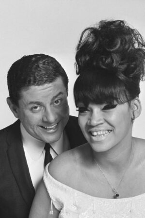NEW YORK - CIRCA 1965: Cuban-American singer La Lupe and "The King of Latin Music" Tito Puente pose for a portrait circa 1960 in New York city, New York. (Photo by Michael Ochs Archives/Getty Images)