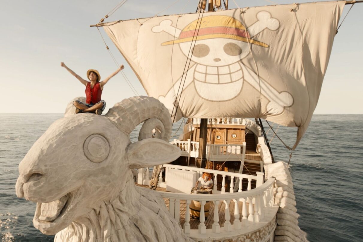 One piece barcos going merry and thousand sunny 