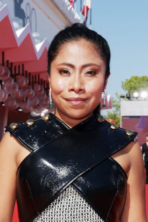 VENICE, ITALY - SEPTEMBER 01: Yalitza Aparicio attends a red carpet for the movie "Bastarden (The Promised Land)" at the 80th Venice International Film Festival on September 01, 2023 in Venice, Italy. (Photo by Pascal Le Segretain/Getty Images)