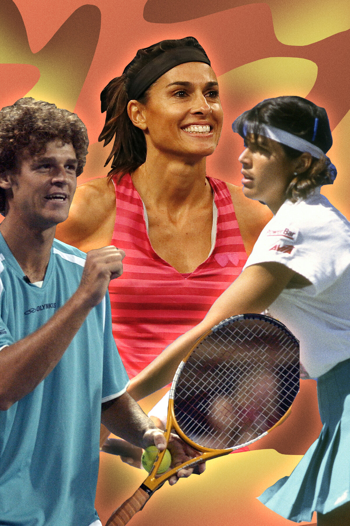 Collage for Latin America tennis players you should know