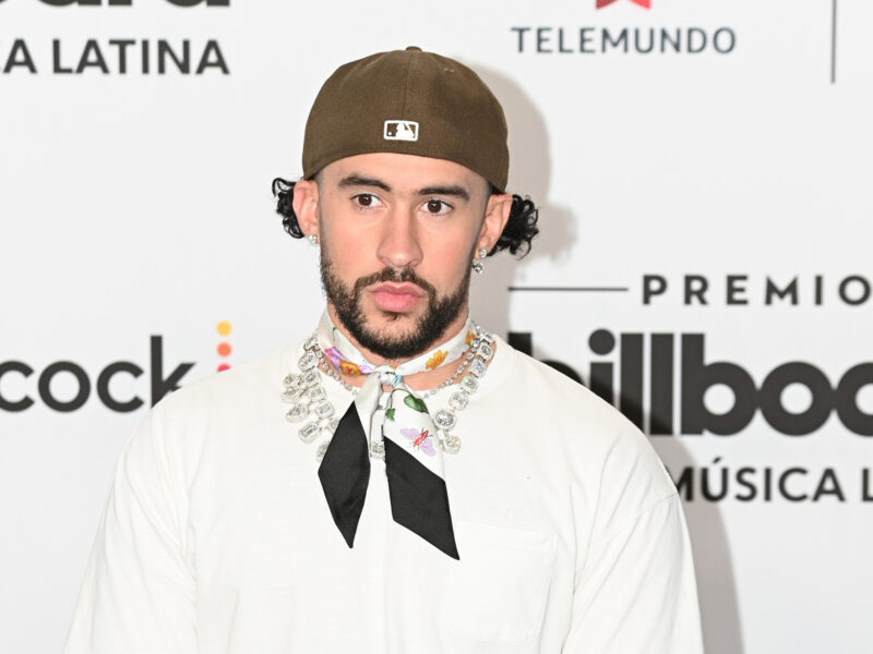 Tickets_CORAL GABLES, FLORIDA - OCTOBER 05: Bad Bunny attends the 2023 Billboard Latin Music Awards at Watsco Center on October 05, 2023 in Coral Gables, Florida. (Photo by Ivan Apfel/WireImage)