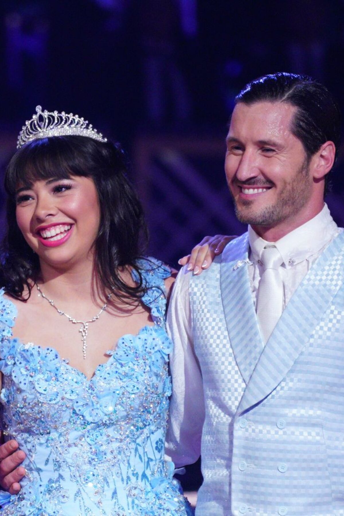 XOCHITL GOMEZ and VAL CHMERKOVSKY on Dancing with the Stars 3205