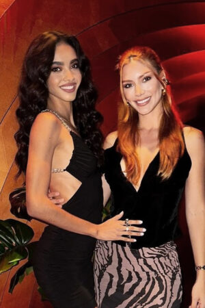 Mariana Varela, Miss Argentina and Fabiola Valentín, Miss Puerto Rico