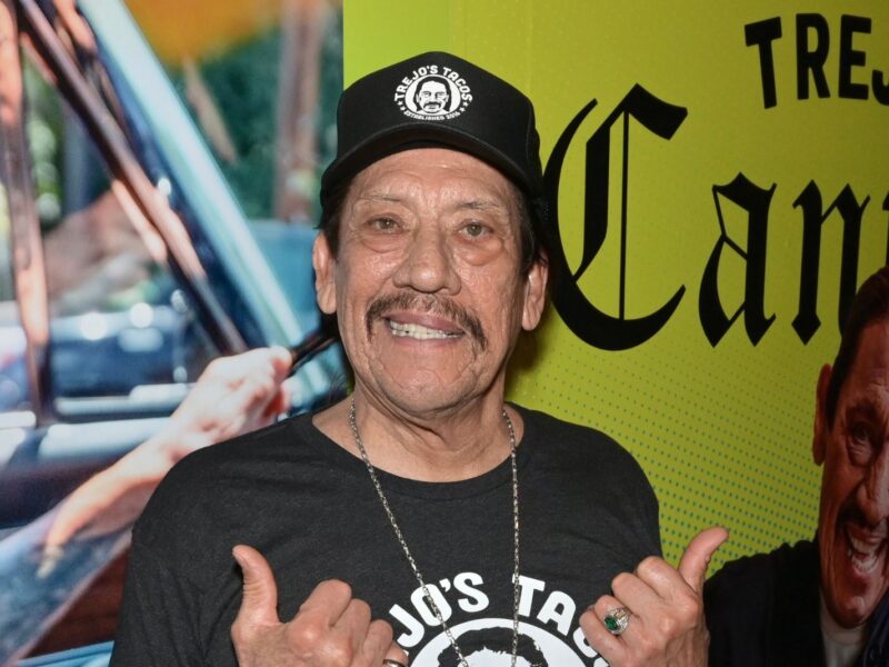 MIAMI BEACH, FL - FEBRUARY 25: Danny Trejo at Tacos and Tequila during the South Beach Wine and Food Festival on February 25, 2023 in Miami Beach, Florida. (Photo by Manny Hernandez/Filmmagic)
