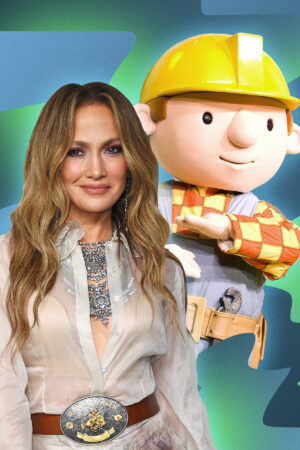 Jennifer Lopez and Bob the Builder