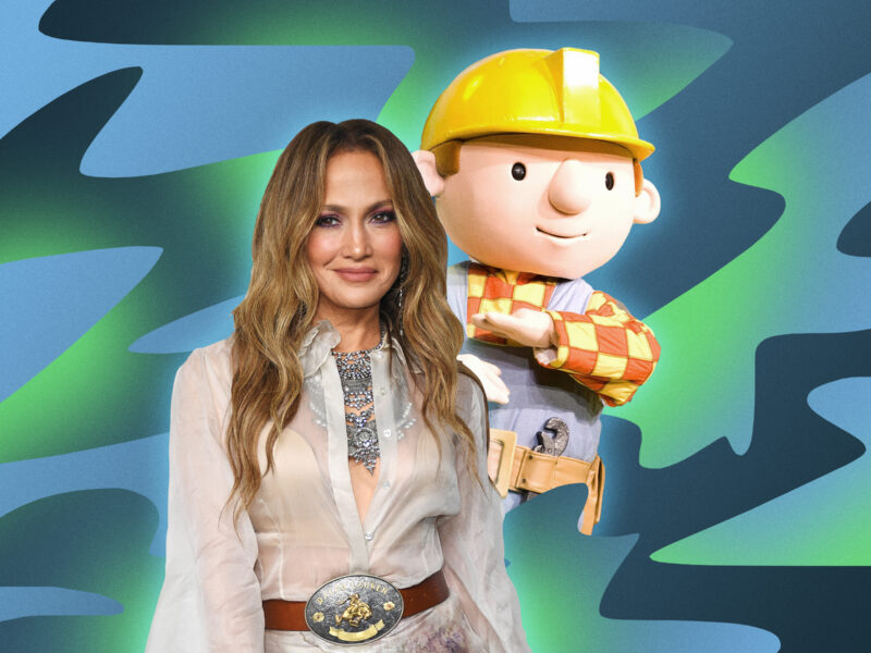 Jennifer Lopez and Bob the Builder