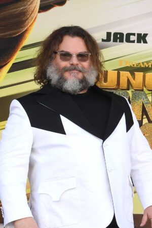 LOS ANGELES, CALIFORNIA - MARCH 03: Jack Black arrives at the Los Angeles Premiere Of Universal Pictures' "Kung Fu Panda 4" on March 03, 2024 in Los Angeles, California. (Photo by Steve Granitz/FilmMagic)