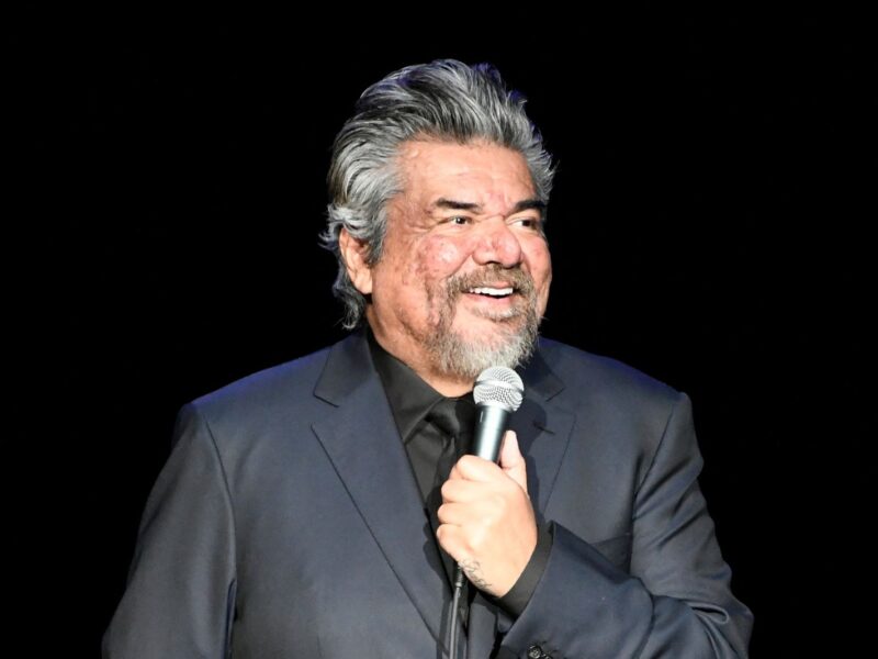 WHEATLAND, CALIFORNIA - JANUARY 21: George Lopez performs at Hard Rock Live on January 21, 2023 in Wheatland, California. (Photo by Tim Mosenfelder/Getty Images)