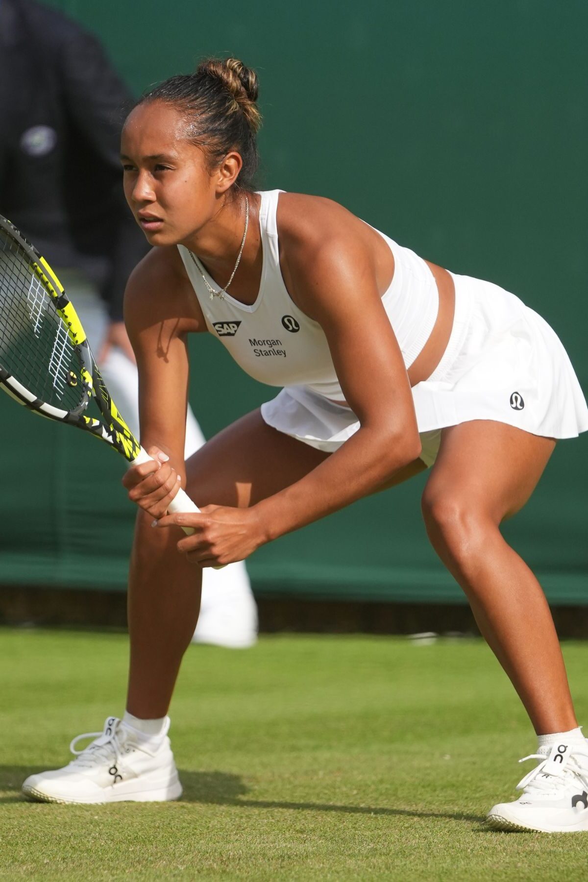 Leylah Fernandez at Wimbledon