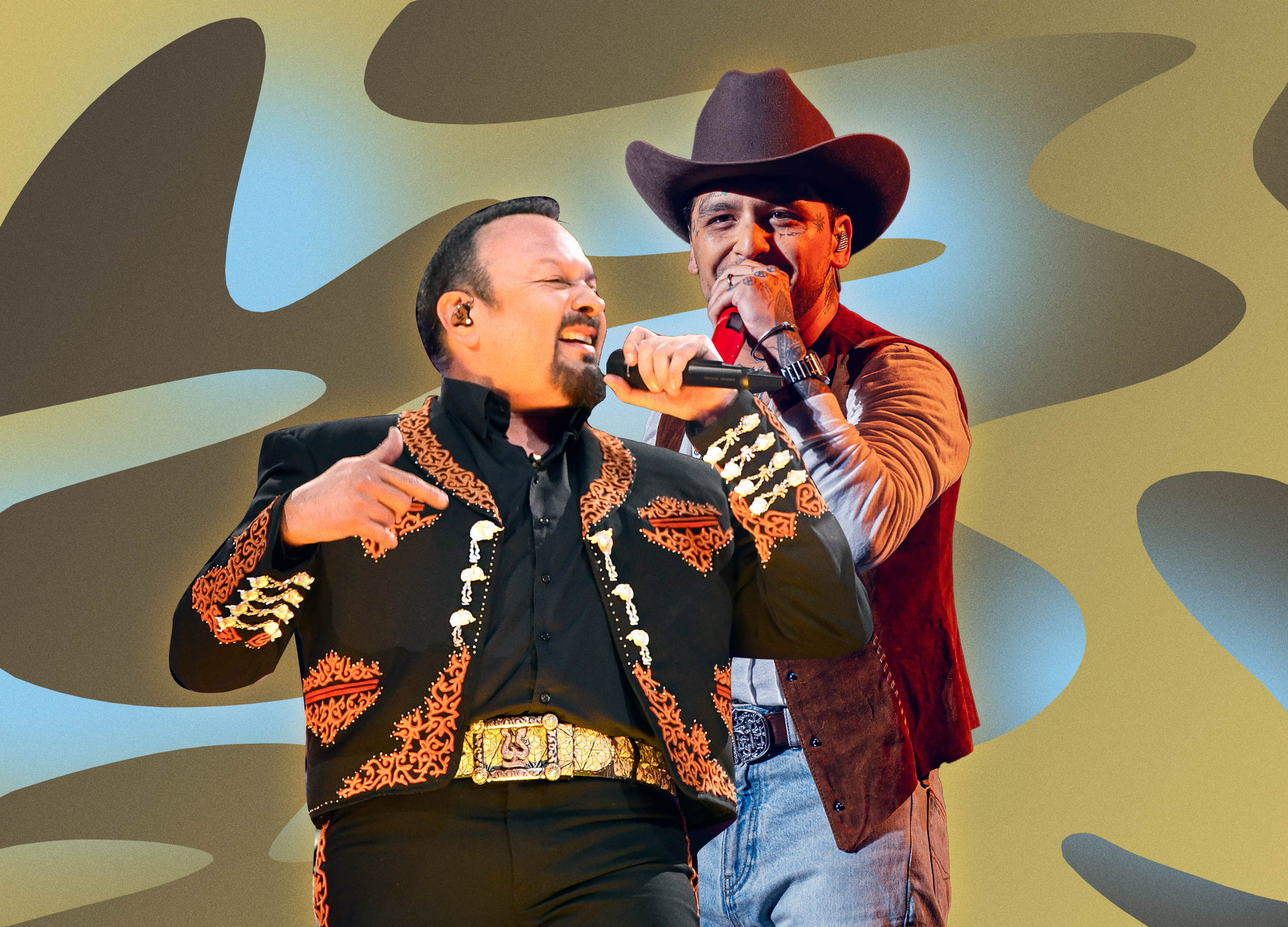 WATCH: Christian Nodal Sings With His Suegro Pepe Aguilar