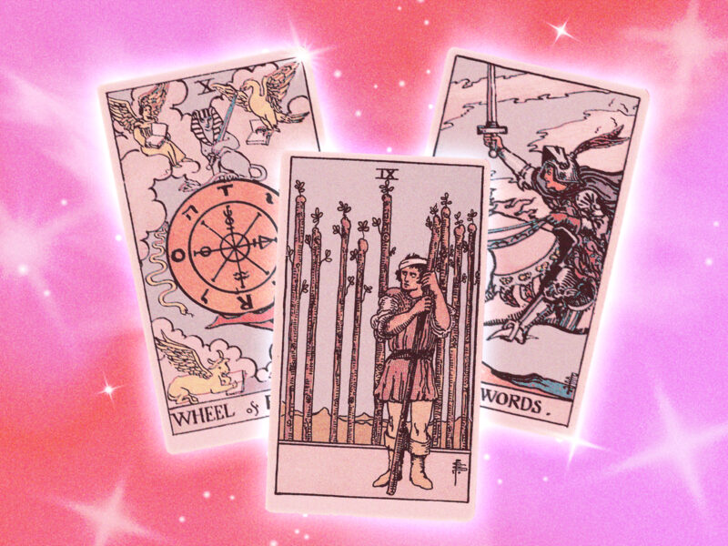 Tarot cards header