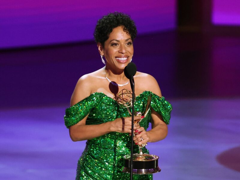 Liza Colón-Zayas at the 76th Primetime Emmy Awards held at Peacock Theater on September 15, 2024 in Los Angeles, California. (Photo by Christopher Polk/Variety via Getty Images)