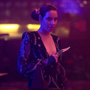 Rio Vidal (Aubrey Plaza) in Marvel Television's AGATHA ALL ALONG, exclusively on Disney+. Photo by Chuck Zlotnick. © 2024 MARVEL.