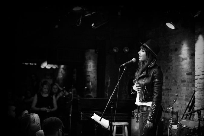 Orange Is the New Black, Jackie Cruz performing at The Bitter End. Photo by: Javier Romero
