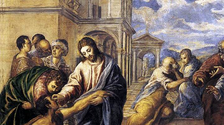 La_curacion_del_ciego_El_Greco_Dresde