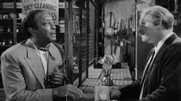 Rod Steiger and Juano Hernandez in The Pawnbroker (1964).