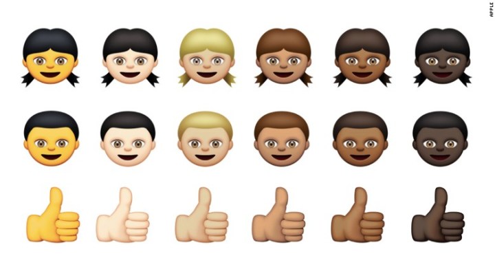 diverse emoji