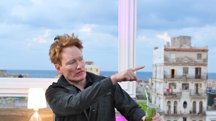 Conan in Cuba CNN Segment