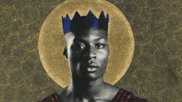 Photographer Gabriel Garcia Roman's "Queer Icons" series portrays queer people of color as saints and warriors.