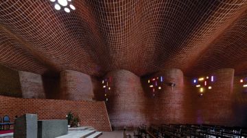 Cristo Obrero Church, Eladio Dieste. Estación Atlántida, Uruguay
1960