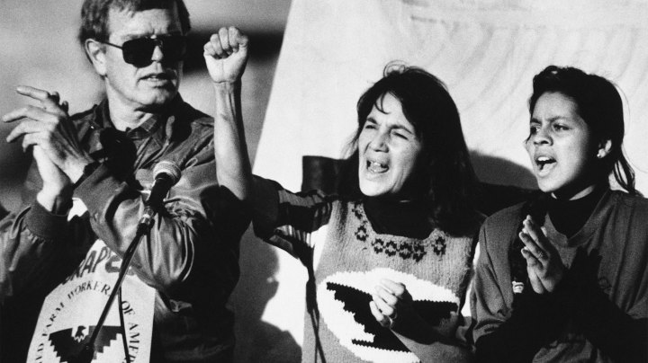Dolores Huerta. Photo: Court Mast/AP
