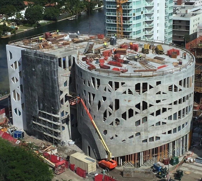 Faena Hotel Miami Beach, currently under construction.