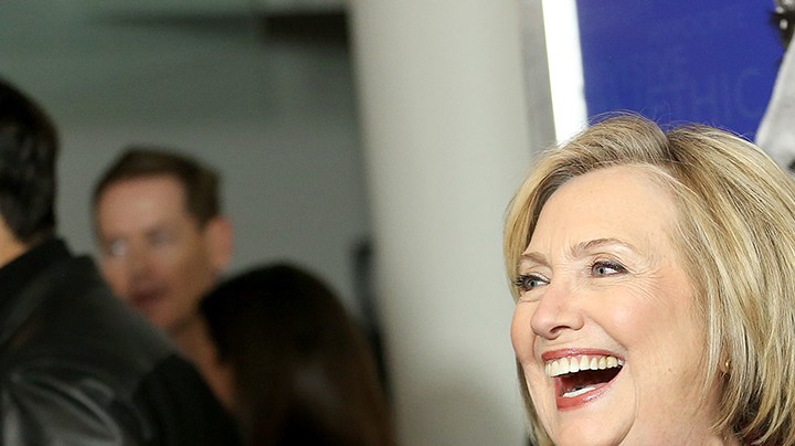 Hillary Rodham Clinton attends Hulu's "Hillary" NYC Premiere on March 04, 2020 in New York City. Photo by Monica Schipper/Getty Images for Hulu