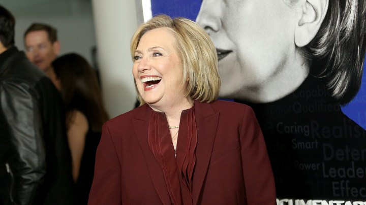 Hillary Rodham Clinton attends Hulu's "Hillary" NYC Premiere on March 04, 2020 in New York City. Photo by Monica Schipper/Getty Images for Hulu